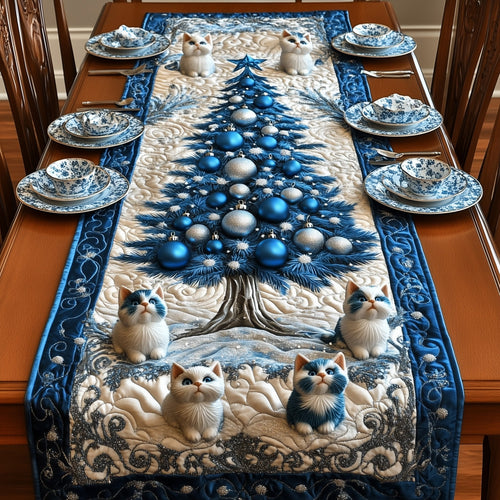 Mistletoe Mews Quilted Table Runner GFTOMA4850