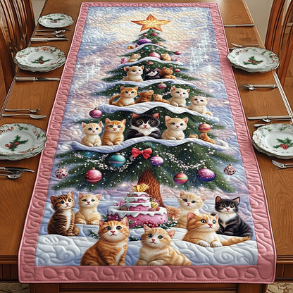 Mistletoe Mews Quilted Table Runner GFTOMA4853