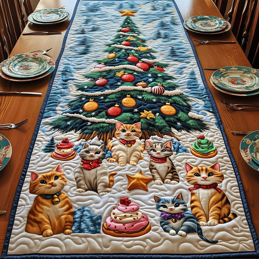 Mistletoe Mews Quilted Table Runner GFTOMA4854