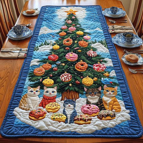 Mistletoe Mews Quilted Table Runner GFTOMA4855