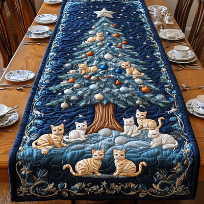Mistletoe Mews Quilted Table Runner GFTOMA4856