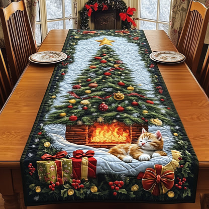 Mistletoe Mews Quilted Table Runner GFTOMA4858