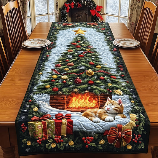 Mistletoe Mews Quilted Table Runner GFTOMA4858
