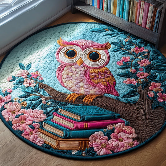 Enchanted Owl Quilted Round Mat GFTOMA4866
