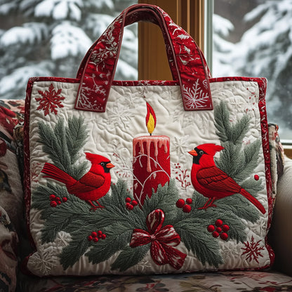 Yuletide Light Quilted Tote Bag GFTOMA4875