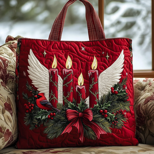 Yuletide Light Quilted Tote Bag GFTOMA4880
