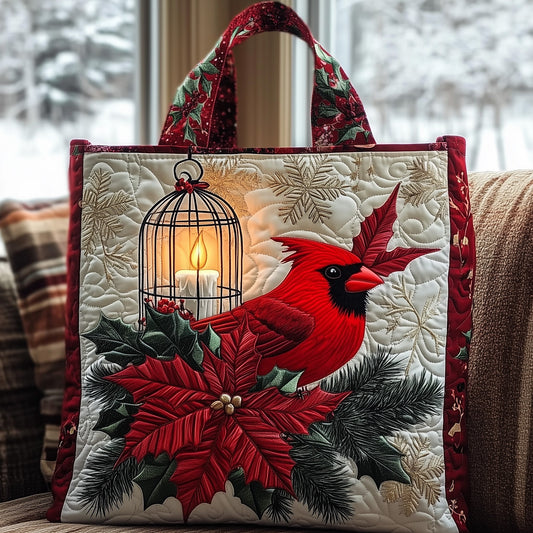 Yuletide Light Quilted Tote Bag GFTOMA4881