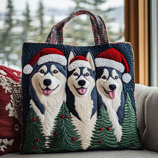 Husky Quilted Tote Bag GFTOMA4902