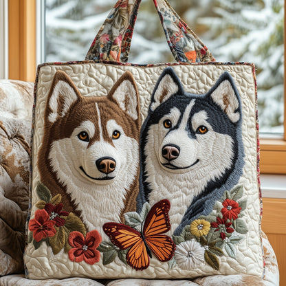 Husky Quilted Tote Bag GFTOMA4906