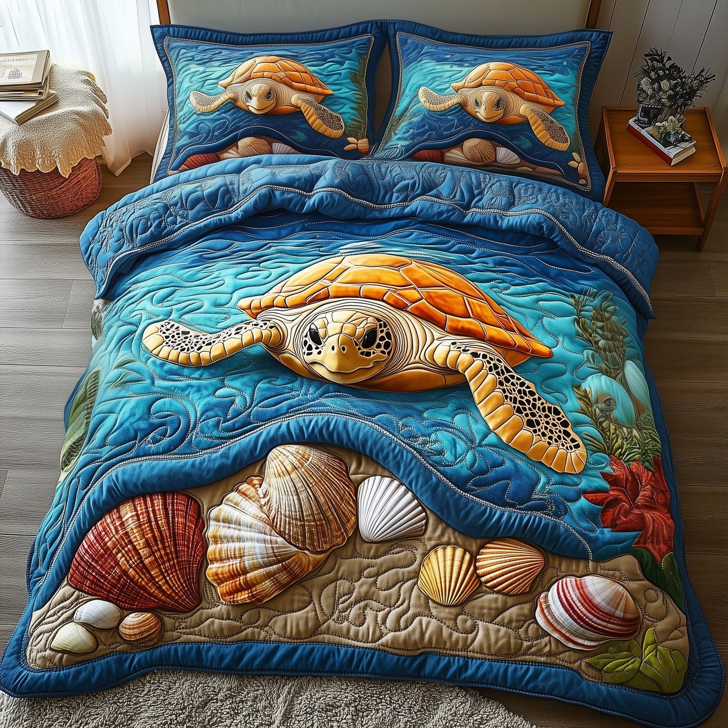 Turtle Duvet Cover Set GFTOMA4976