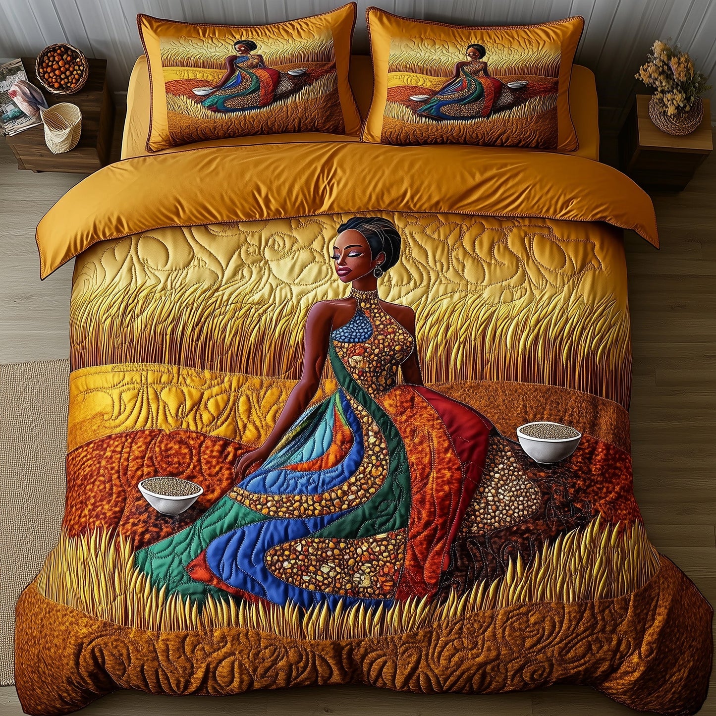 African Queen Duvet Cover Set GFTOMA4984