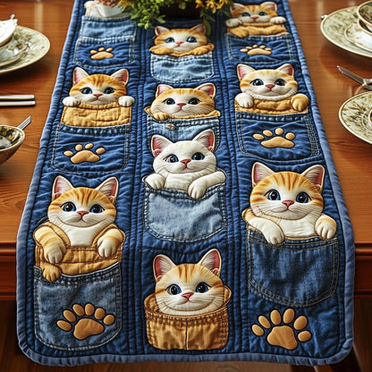Mystic Meow Quilted Table Runner GFTOMA4996