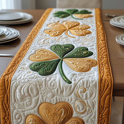 Irish Shamrock Quilted Table Runner GFTOMA5004