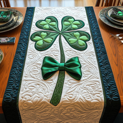 Irish Shamrock Quilted Table Runner GFTOMA5005