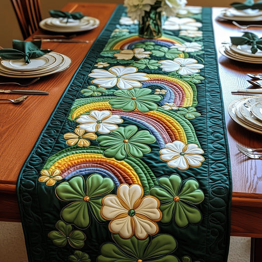 Irish Shamrock Quilted Table Runner GFTOMA5006