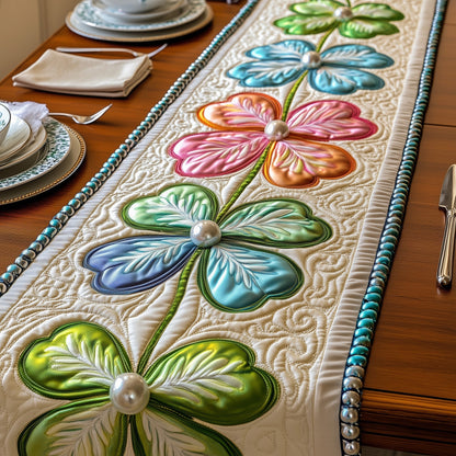 Irish Shamrock Quilted Table Runner GFTOMA5008