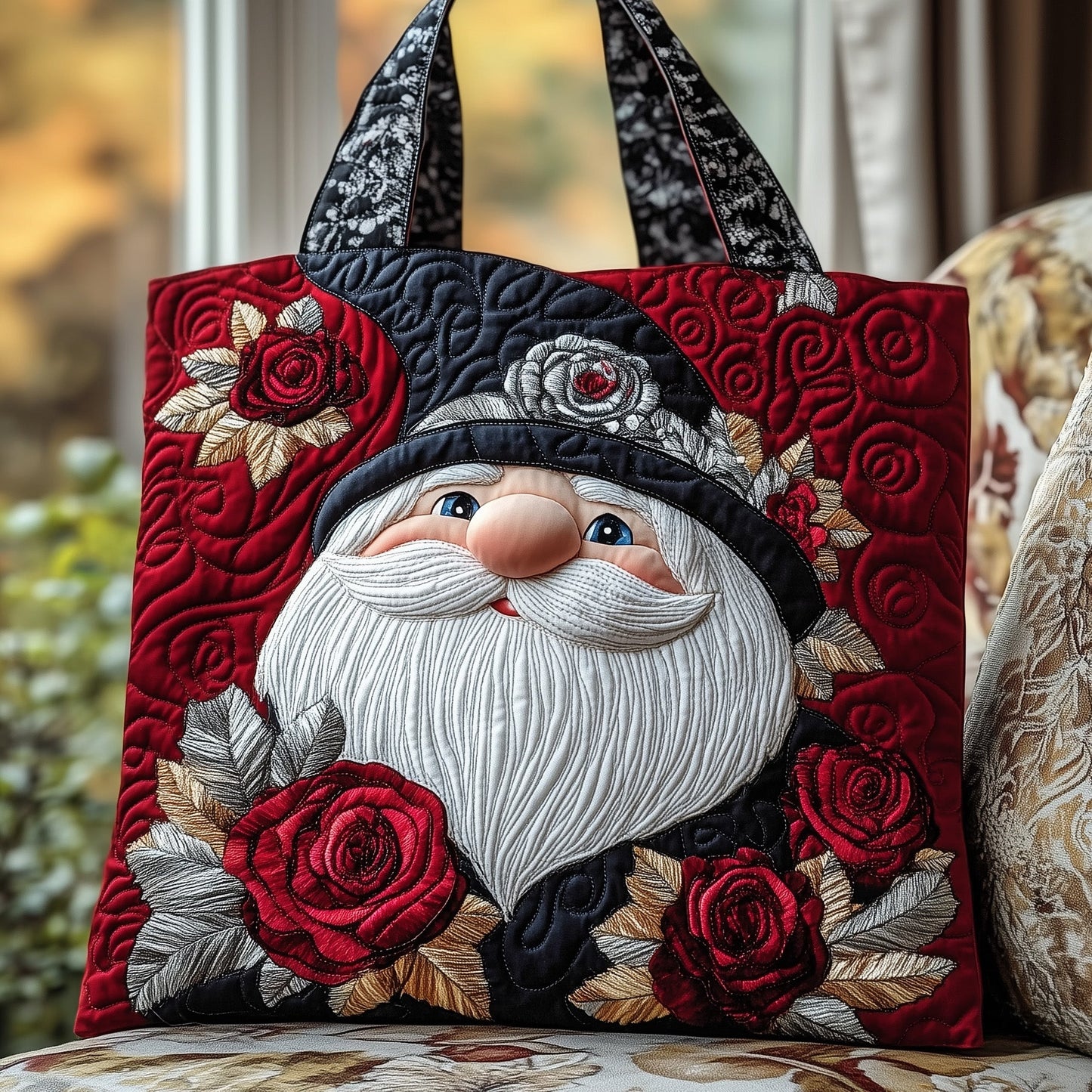 Mystic Gnomes Quilted Tote Bag GFTOMA5044