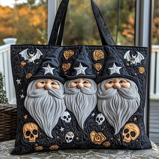 Mystic Gnomes Quilted Tote Bag GFTOMA5047