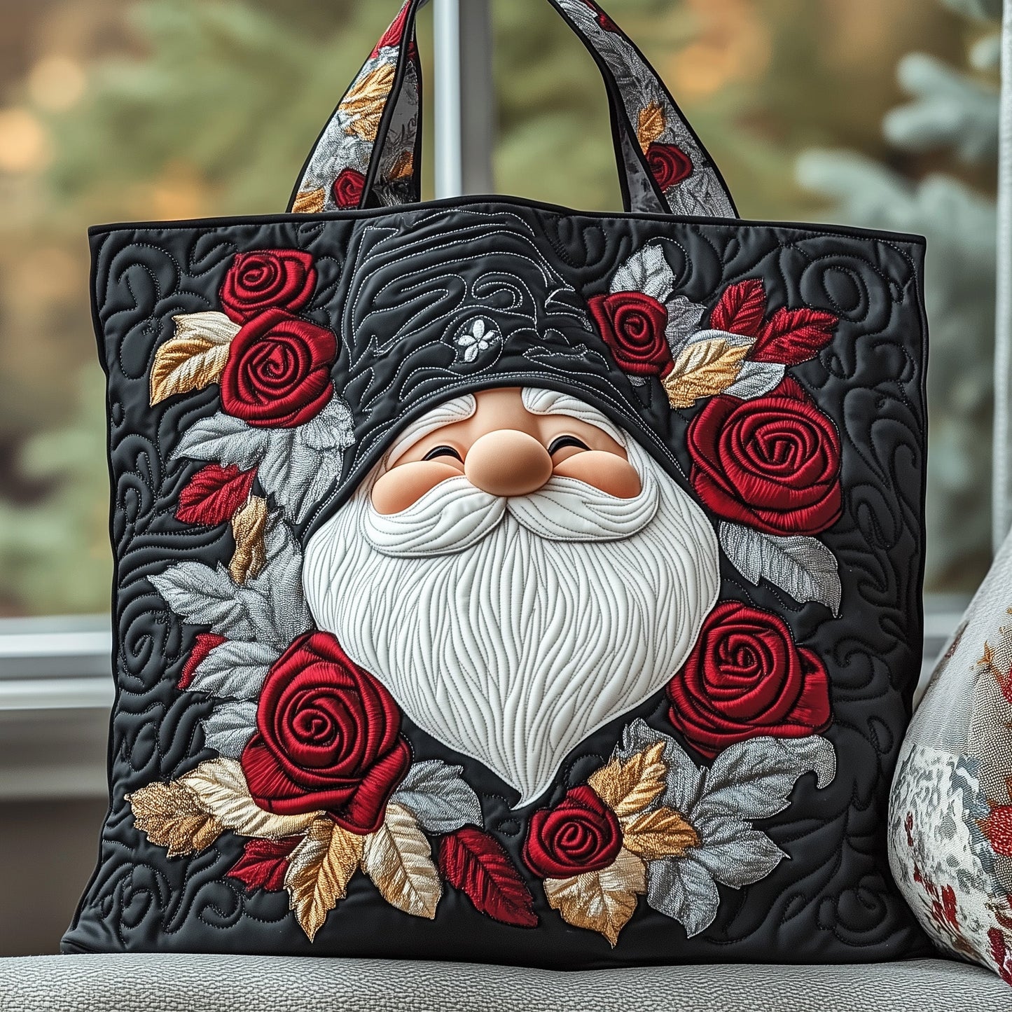 Mystic Gnomes Quilted Tote Bag GFTOMA5048