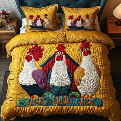 Rooster Charm Duvet Cover Set GFTOMA5057