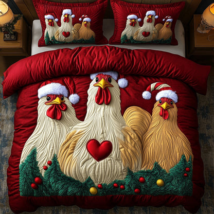 Rooster Charm Duvet Cover Set GFTOMA5058