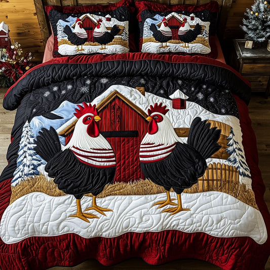 Rooster Charm Duvet Cover Set GFTOMA5059
