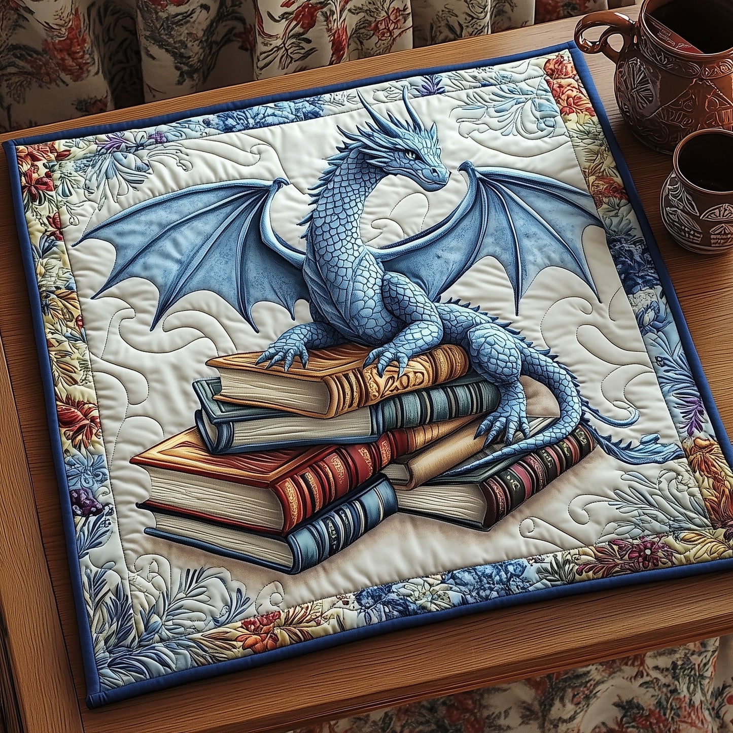 Dragon Quilted Table Topper GFTOMA5066