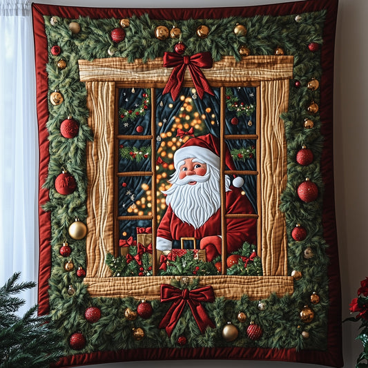 Jolly Santa Quilted Blanket GFTOMA5078