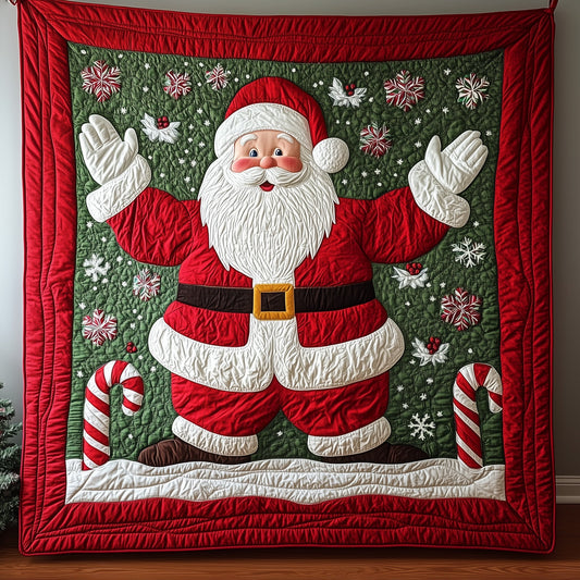 Jolly Santa Quilted Blanket GFTOMA5082