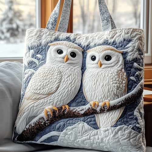 Yuletide Birds Quilted Tote Bag GFTOMA5090