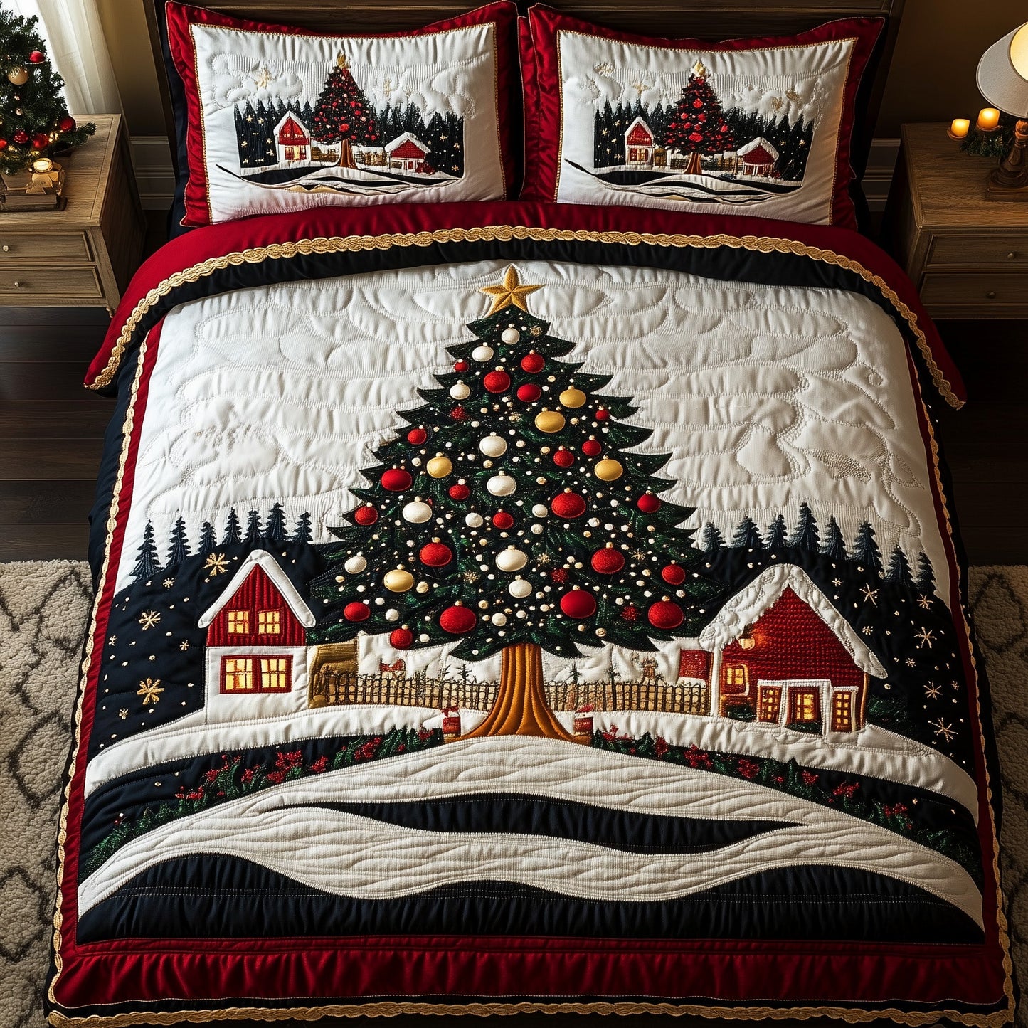 Evergreen Charm Duvet Cover Set GFTOMA5166