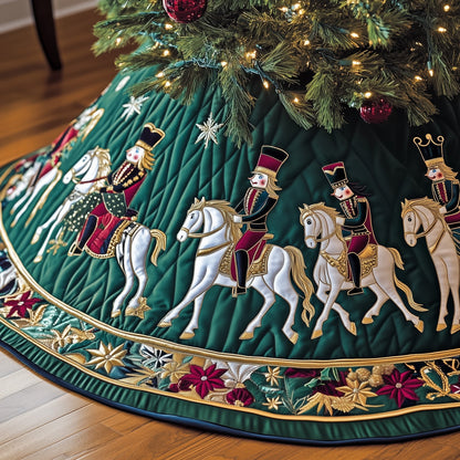 Nutcracker Guard Quilted Tree Skirt GFTOMA5175