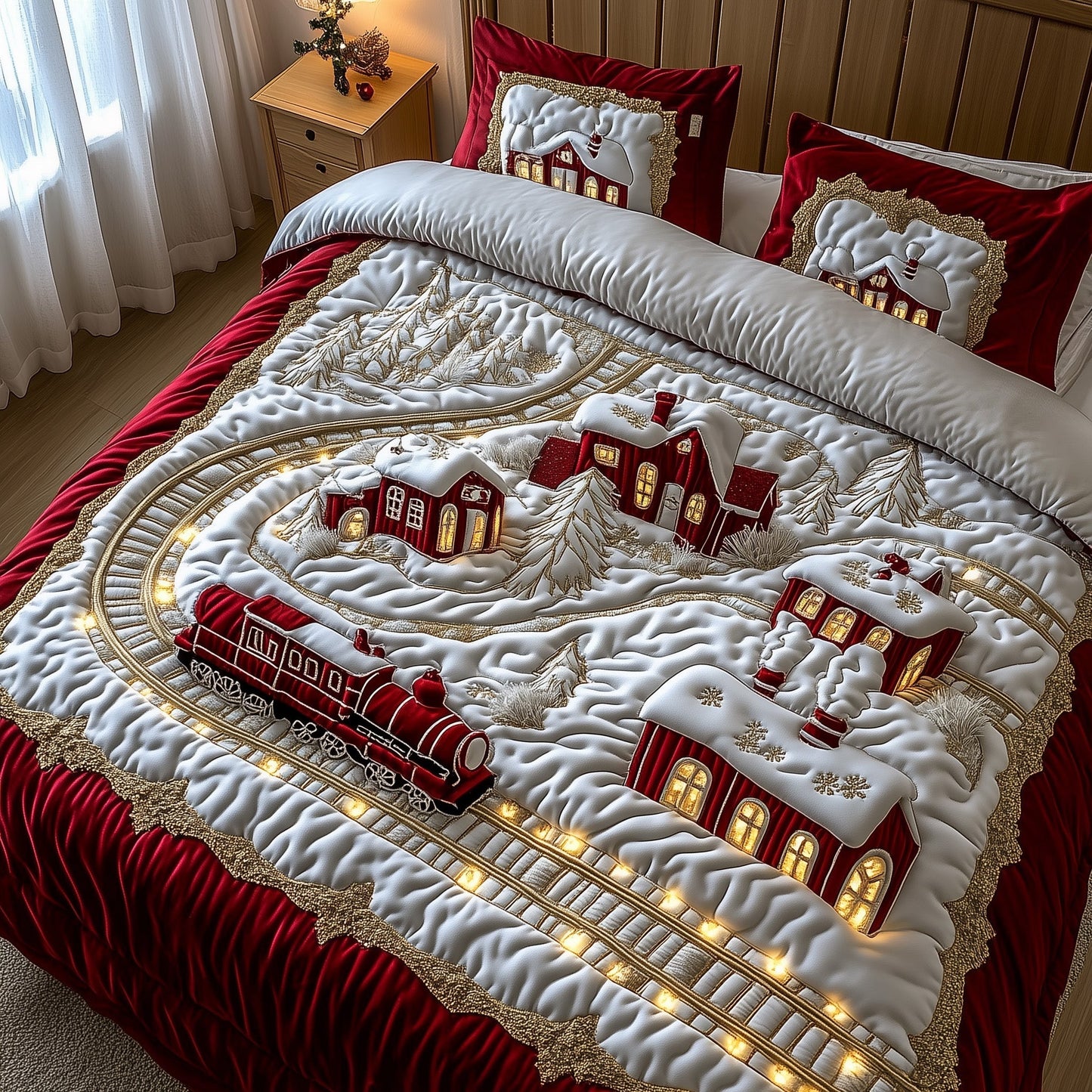Yuletide Express Duvet Cover Set GFTOMA5208