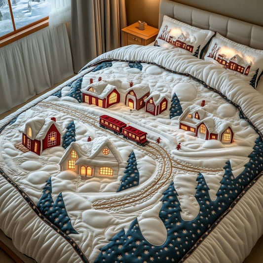 Yuletide Express Duvet Cover Set GFTOMA5209