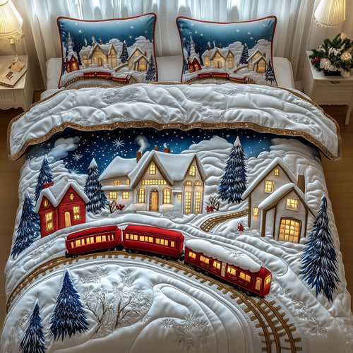 Yuletide Express Duvet Cover Set GFTOMA5210