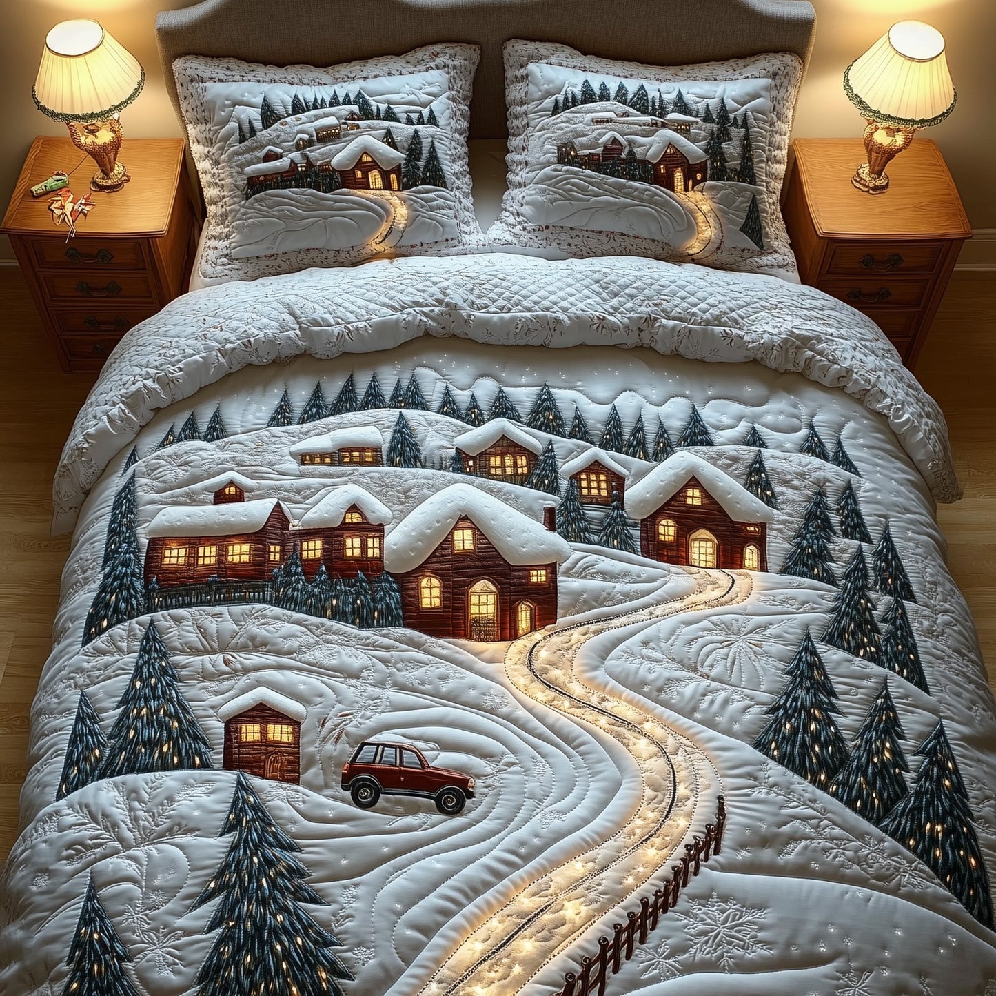 Yuletide Express Duvet Cover Set GFTOMA5216