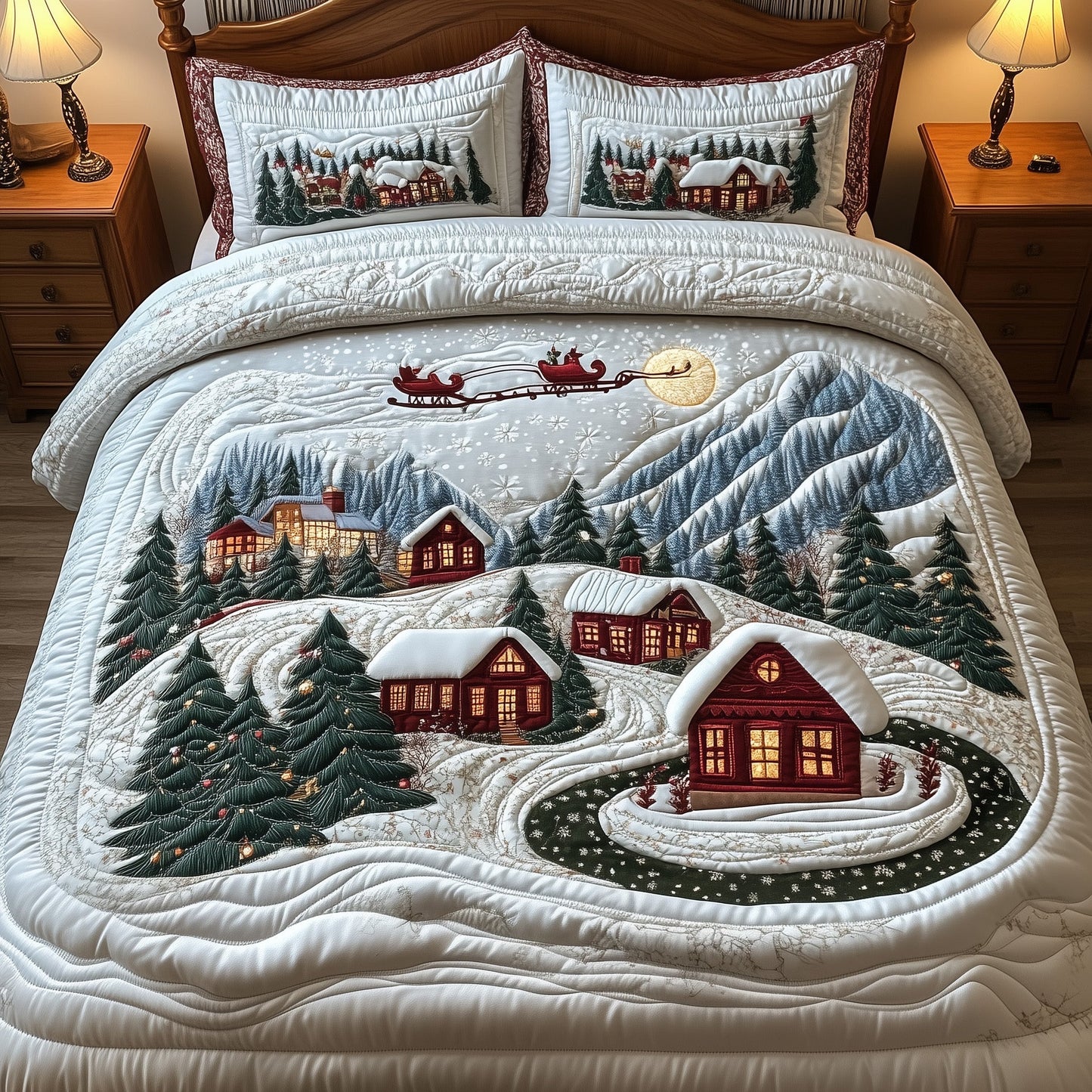 Yuletide Express Duvet Cover Set GFTOMA5217