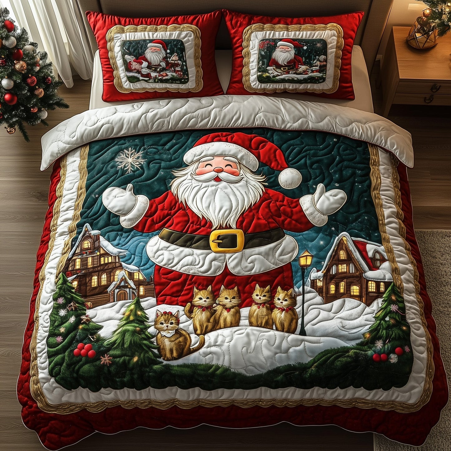 Jolly Santa Duvet Cover Set GFTOMA5222