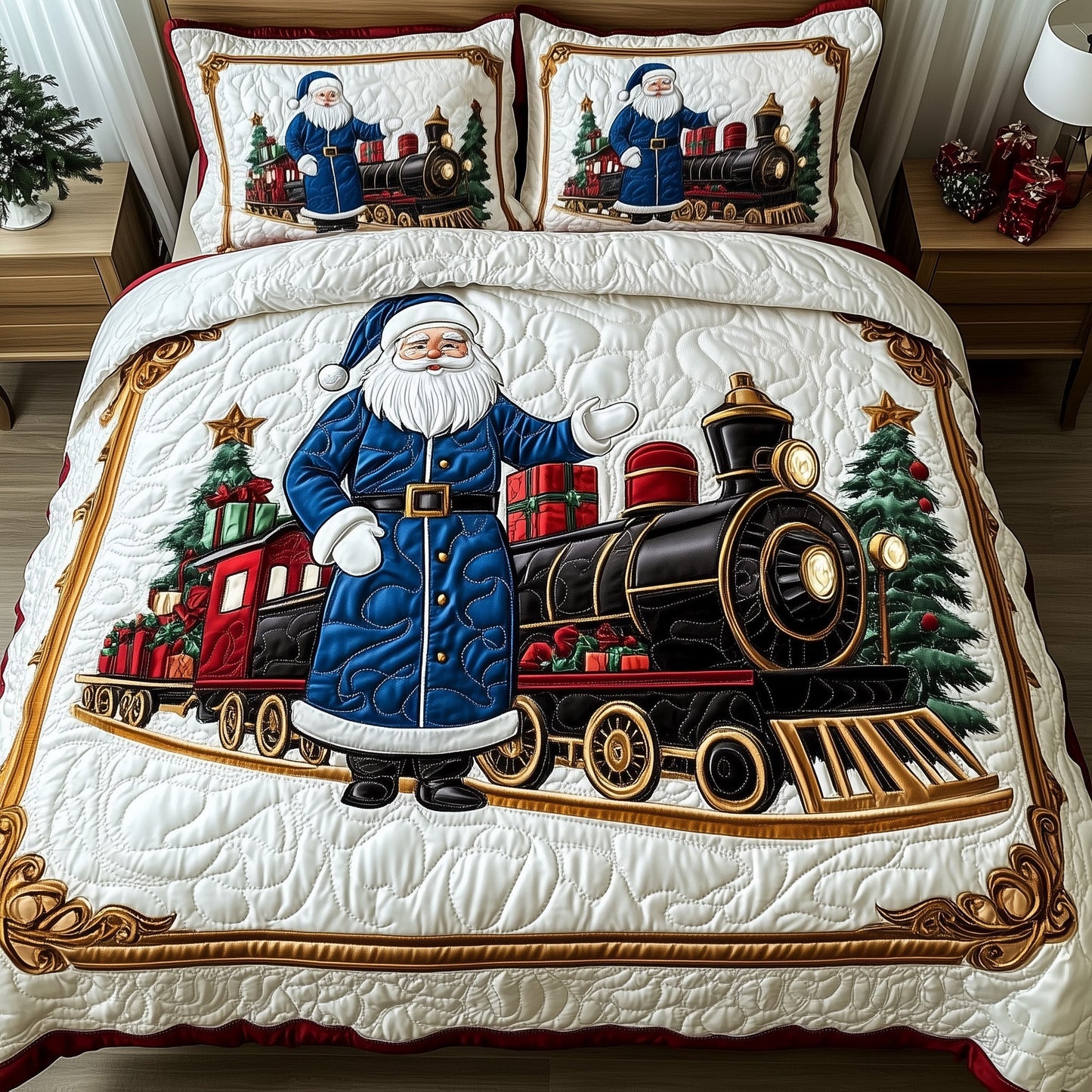 Jolly Santa Duvet Cover Set GFTOMA5223