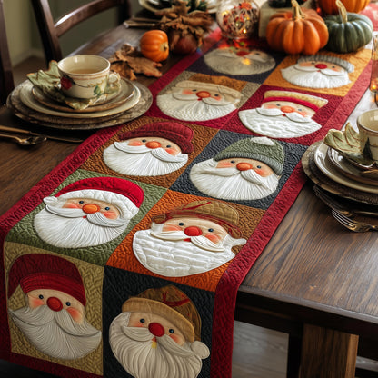 Merry Claus Quilted Table Runner GFTOMA5261