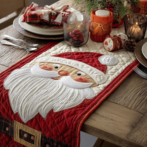 Merry Claus Quilted Table Runner GFTOMA5263