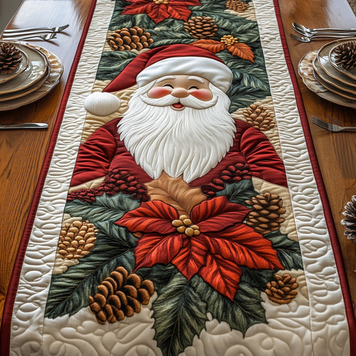Merry Claus Quilted Table Runner GFTOMA5264