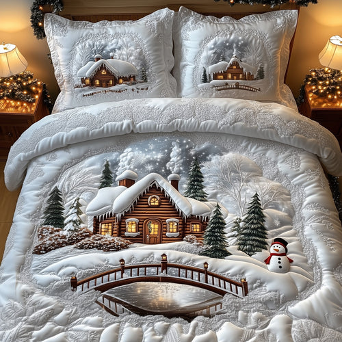 Winter Cabin Duvet Cover Set GFTOMA5268