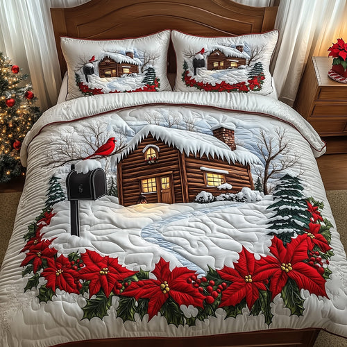 Winter Cabin Duvet Cover Set GFTOMA5269