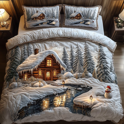Winter Cabin Duvet Cover Set GFTOMA5270