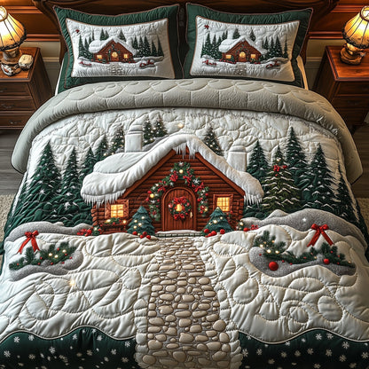 Winter Cabin Duvet Cover Set GFTOMA5271