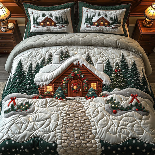 Winter Cabin Duvet Cover Set GFTOMA5271
