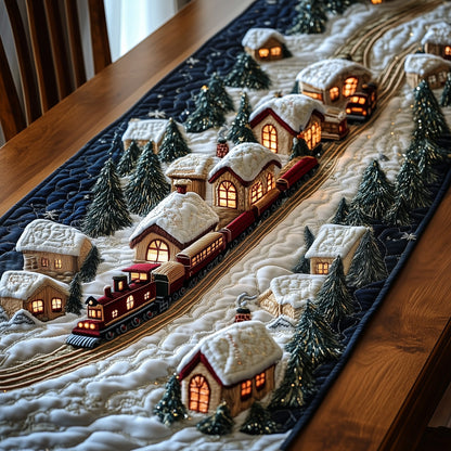 Yuletide Express Quilted Table Runner GFTOMA5286