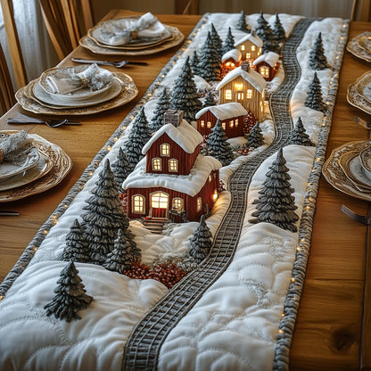 Yuletide Express Quilted Table Runner GFTOMA5288