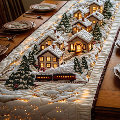 Yuletide Express Quilted Table Runner GFTOMA5290